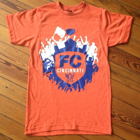 FC Cincinnati Soccer Crew Cotton T-Shirt - Picture 5 of 12